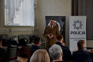 zdjęcie prelegenta z Nadleśnictwa