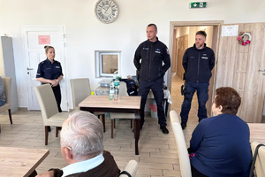 Policjanci z wizytą u seniorów
