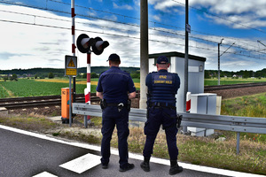 Wspólne działania ropczyckich dzielnicowych z Służbą Ochrony Kolei