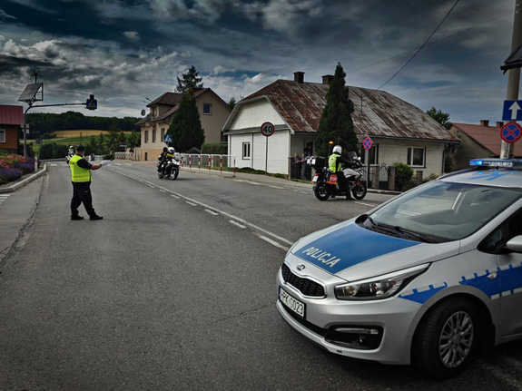 Policjanci zabezpieczali 36. Międzynarodowy Wyścig Kolarski „Solidarności” i Olimpijczyków