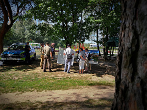 Plenerowy piknik na Kamionce