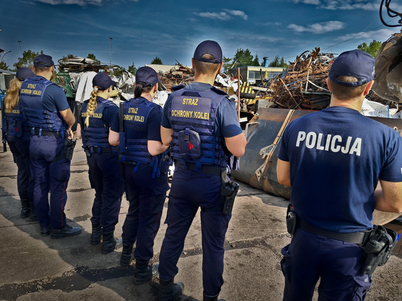 Wspólne działania policjantów i funkcjonariuszy SOK
