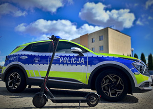 Kierował hulajnogą elektryczną mając w organizmie ponad promil