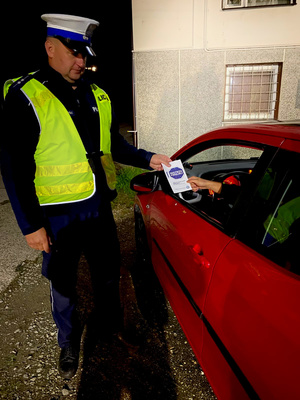 Kampania "Mistrzu zwolnij" - działania ropczyckich policjantów