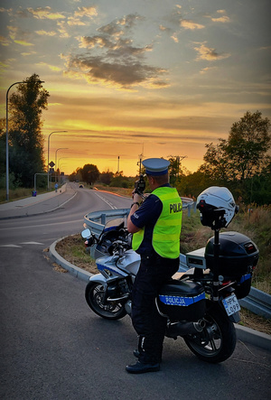 Kampania "Mistrzu zwolnij" - działania ropczyckich policjantów