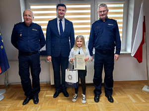 Laureaci konkursu „Bezpieczne wakacje 2025” odebrali nagrody