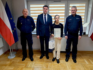 Laureaci konkursu „Bezpieczne wakacje 2025” odebrali nagrody