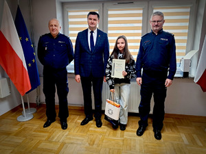 Laureaci konkursu „Bezpieczne wakacje 2025” odebrali nagrody