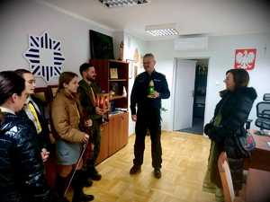 Betlejemskie Światło Pokoju dotarło do Komendy Powiatowej Policji w Ropczycach