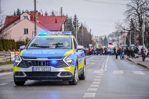 Policjanci zabezpieczali Orszaki Trzech Króli