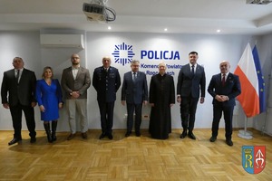 Pożegnanie I Zastępcy Komendanta Powiatowego Policji w Ropczycach mł. insp. Waldemara Jędrzejewskiego