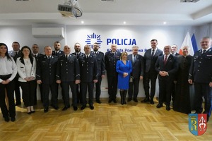 Pożegnanie I Zastępcy Komendanta Powiatowego Policji w Ropczycach mł. insp. Waldemara Jędrzejewskiego