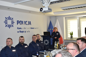 Odprawa roczna w ropczyckiej komendzie. Podsumowano 2025 rok