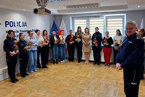 Dzień Kobiet w ropczyckiej komendzie