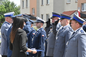 wyróżnieni policjanci