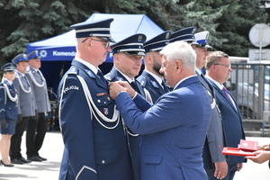 wyróżnienie dla Komendanta Powiatowego Policji  w Ropczycach